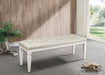 Allura Bed Bench in White 1916W-FBH - Home Discount Furniture - NJ-linden