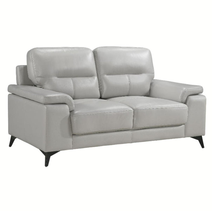 Mischa Loveseat in Silver Gray 9514SVE-2 - Home Discount Furniture - NJ-linden