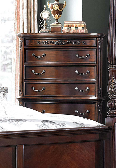 Deryn Park 6 Drawer Chest in Cherry 2243-9 - Home Discount Furniture - NJ-linden