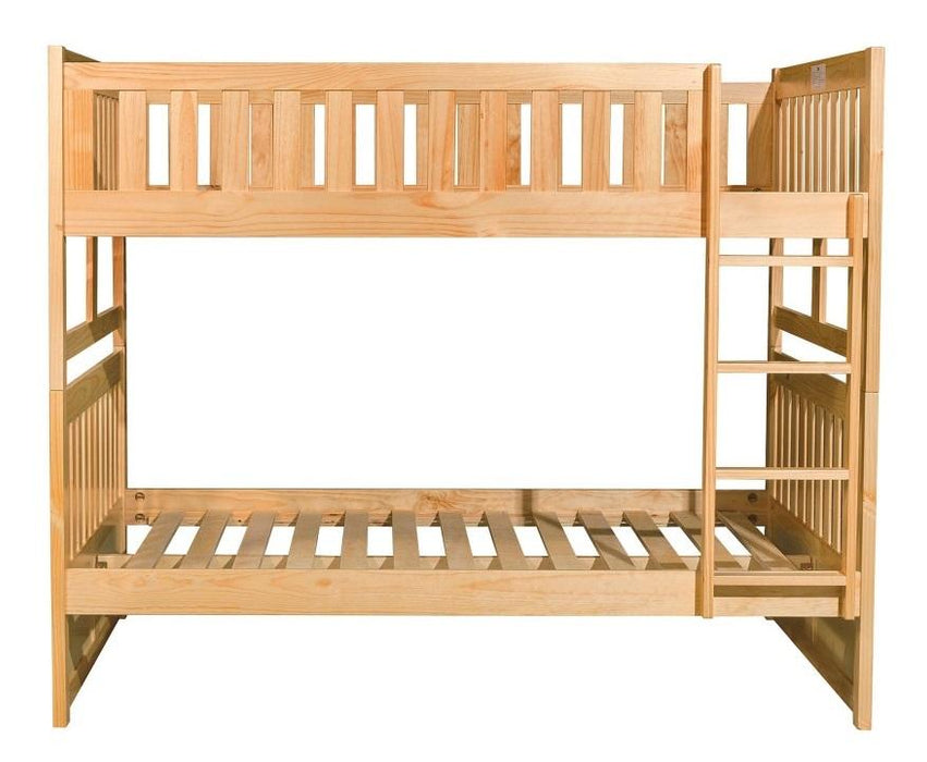 Bartly Full/Full Bunk Bed in Natural B2043FF-1* - Home Discount Furniture - NJ-linden