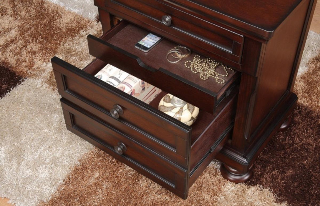 Cumberland Nightstand in Brown Cherry 2159-4 - Home Discount Furniture - NJ-linden