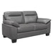 Denizen Loveseat in Dark Gray 9537DGY-2 - Home Discount Furniture - NJ-linden