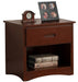 Rowe 1 Drawer Night Stand in Dark Cherry B2013DC-4 - Home Discount Furniture - NJ-linden
