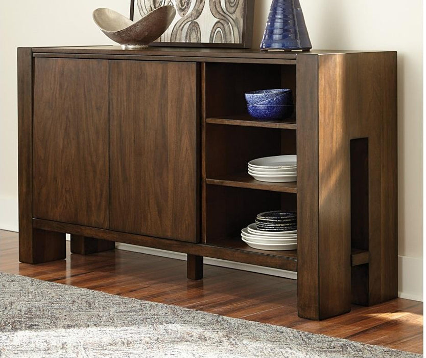 Sedley Server in Walnut 5415RF-40 - Home Discount Furniture - NJ-linden