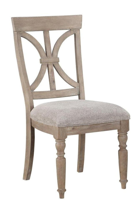 Cardano Side Chair in Light Brown (Set of 2) - Home Discount Furniture - NJ-linden