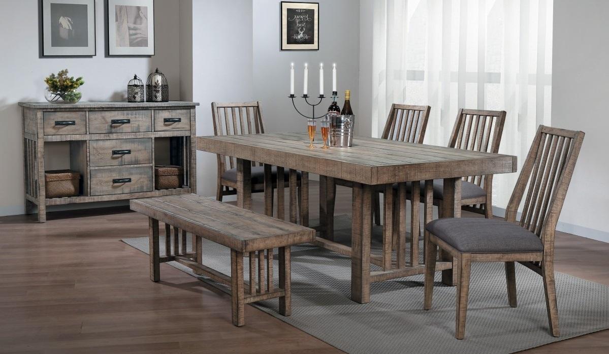 Codie Bench in Light Brown 5544-13 - Home Discount Furniture - NJ-linden