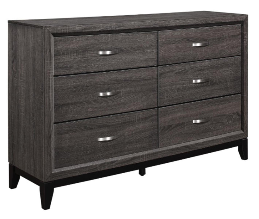 Davi Dresser in Gray 1645-5 - Home Discount Furniture - NJ-linden
