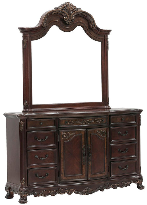 Deryn Park 9 Drawer Dresser in Cherry 2243-5 - Home Discount Furniture - NJ-linden