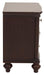 Marston 3 Drawer Nightstand in Dark Cherry 2615DC-4 - Home Discount Furniture - NJ-linden
