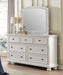 Laurelin 7 Drawer Dresser in White 1714W-5 - Home Discount Furniture - NJ-linden