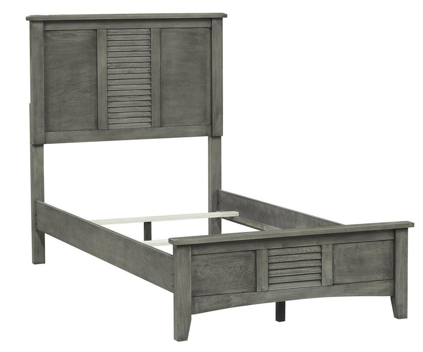 Garcia Full Panel Bed in Gray 2046F-1 - Home Discount Furniture - NJ-linden