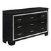 Allura Dresser in Black 1916BK-5 - Home Discount Furniture - NJ-linden