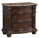 Cavalier Nightstand in Dark Cherry 1757-4 - Home Discount Furniture - NJ-linden