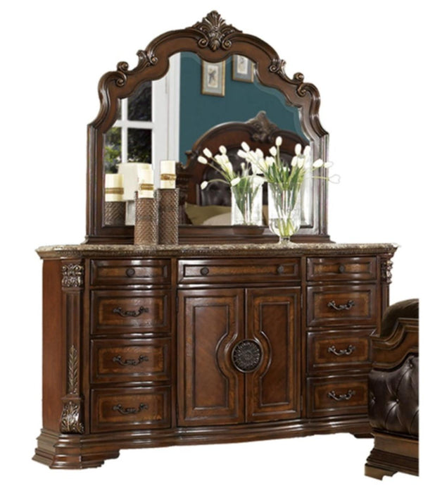 Antoinetta Dresser in Warm Cherry 1919-5 - Home Discount Furniture - NJ-linden