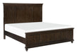 Cardona Queen Panel Bed in Driftwood Charcoal 1689-1* - Home Discount Furniture - NJ-linden