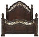 Catalonia Queen Poster Bed in Cherry 1824-1 - Home Discount Furniture - NJ-linden