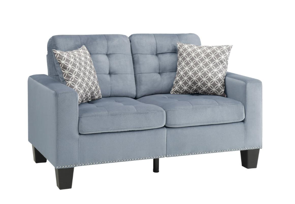 Lantana Loveseat in Gray 9957GY-2 - Home Discount Furniture - NJ-linden