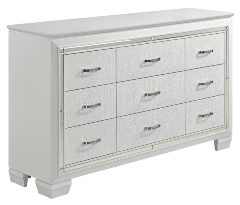 Allura Dresser in White 1916W-5 - Home Discount Furniture - NJ-linden