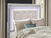 Alonza Queen LED Panel Bed 1845LED-1 - Home Discount Furniture - NJ-linden