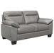 Denizen Loveseat in Gray 9537GRY-2 - Home Discount Furniture - NJ-linden
