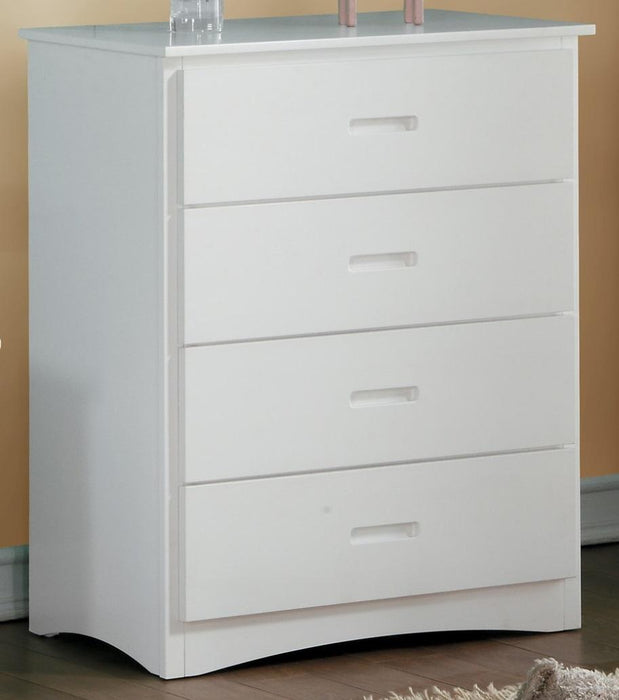 Galen 4 Drawer Chest in White B2053W-9 - Home Discount Furniture - NJ-linden