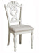 Cinderella Chair in Antique White with Grey Rub-Through 1386NW-11C - Home Discount Furniture - NJ-linden