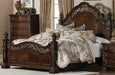 Catalonia Queen Poster Bed in Cherry 1824-1 - Home Discount Furniture - NJ-linden