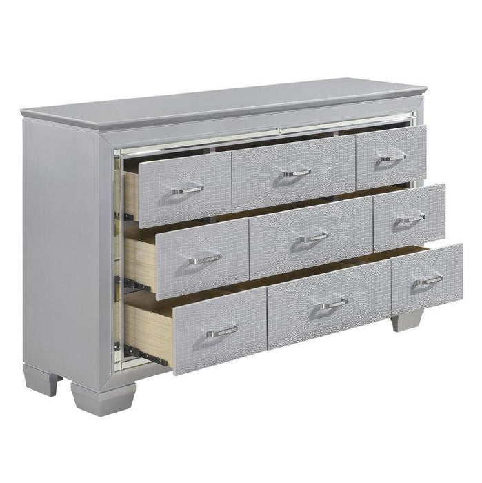 Allura Dresser in Silver 1916-5 - Home Discount Furniture - NJ-linden