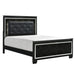 Allura Full Panel Bed in Black 1916FBK-1* - Home Discount Furniture - NJ-linden