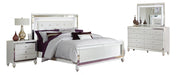 Alonza Queen LED Panel Bed 1845LED-1 - Home Discount Furniture - NJ-linden