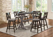 Amsonia Counter Height Dining Table in Gray 5602-36 - Home Discount Furniture - NJ-linden