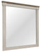 Arcadia Mirror in White & Weathered Gray 1677-6 - Home Discount Furniture - NJ-linden