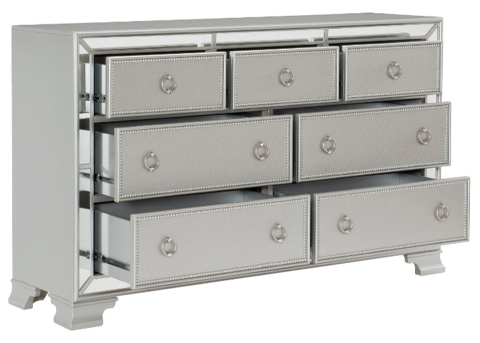 Avondale Dresser in Silver 1646-5 - Home Discount Furniture - NJ-linden