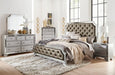 Avondale Nightstand in Silver 1646-4 - Home Discount Furniture - NJ-linden