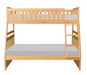 Bartly Twin/Full Bunk Bed in Natural B2043TF-1* - Home Discount Furniture - NJ-linden