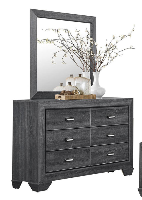 Beechnut 6 Drawer Dresser in Gray 1904GY-5 - Home Discount Furniture - NJ-linden