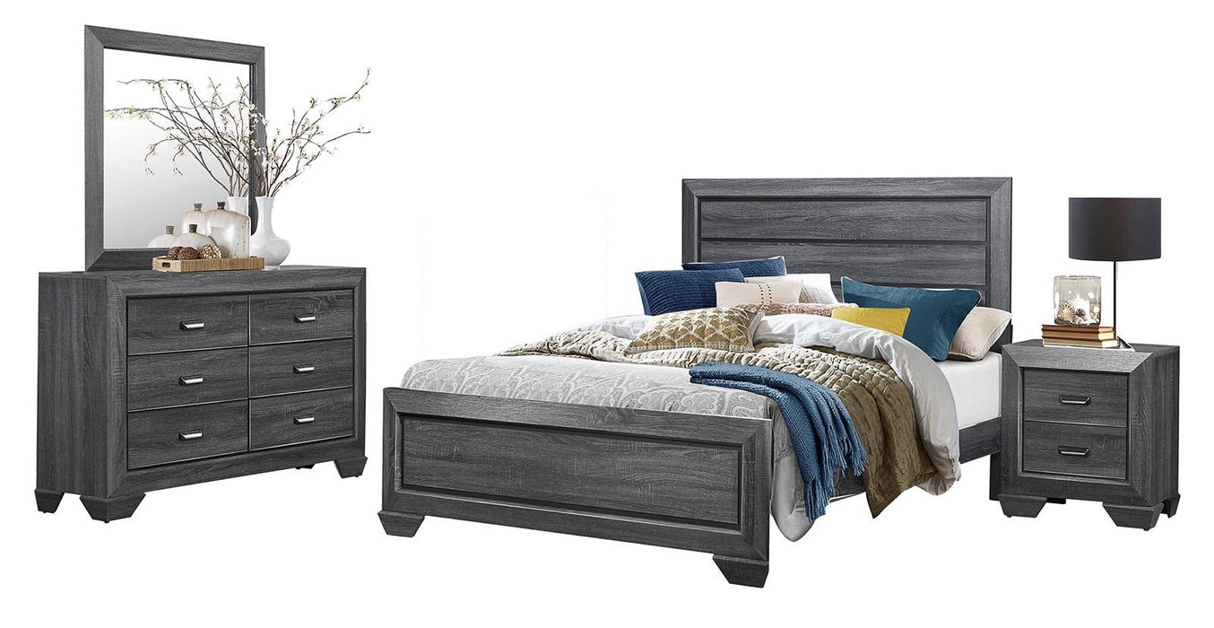 Beechnut Queen Panel Bed in Gray 1904GY-1 - Home Discount Furniture - NJ-linden