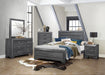Beechnut Queen Panel Bed in Gray 1904GY-1 - Home Discount Furniture - NJ-linden
