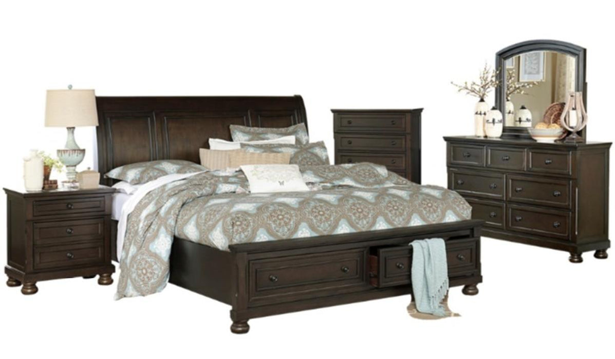 Begonia Queen Platform Bed in Gray 1718GY-1* - Home Discount Furniture - NJ-linden