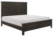 Blaire Farm King Panel Bed in Saddle Brown Wood 1675K-1EK* - Home Discount Furniture - NJ-linden