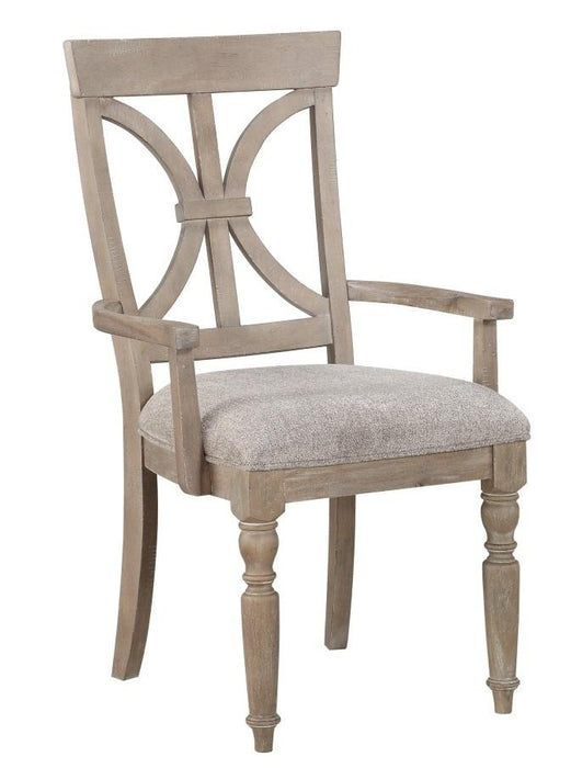Cardano Arm Chair in Light Brown(Set of 2) - Home Discount Furniture - NJ-linden
