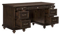 Cardano Executive Desk in Charcoal 1689-17 - Home Discount Furniture - NJ-linden