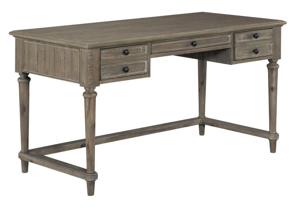 Cardano Writing Desk w/ 3 Working Drawers in Brown 1689BR-16 - Home Discount Furniture - NJ-linden