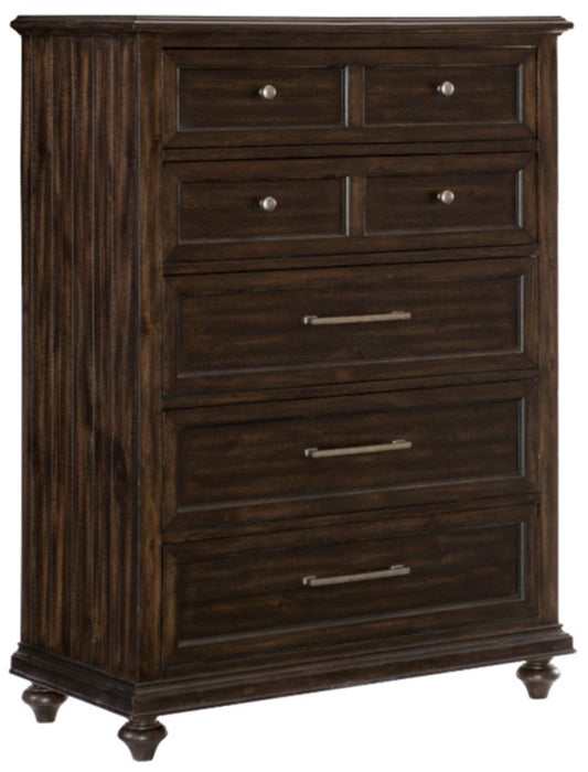 Cardona Chest in Driftwood Charcoal 1689-9 - Home Discount Furniture - NJ-linden