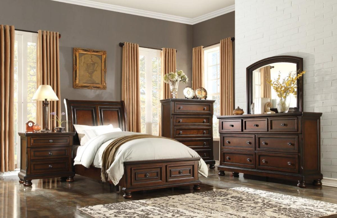 Cumberland Chest in Brown Cherry 2159-9 - Home Discount Furniture - NJ-linden