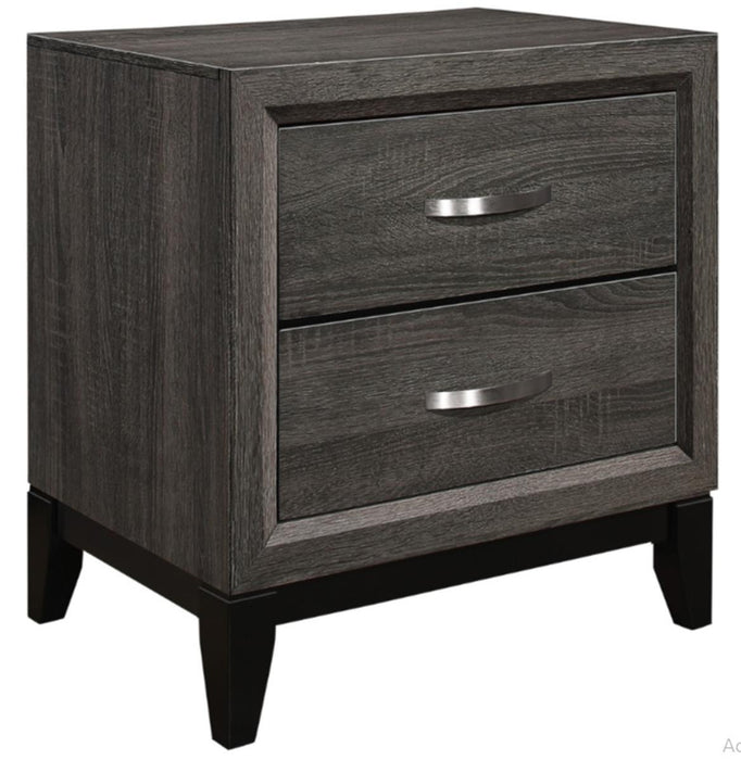 Davi Nightstand in Gray 1645-4 - Home Discount Furniture - NJ-linden