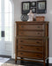 Frazier Chest in Dark Cherry 1649-9 - Home Discount Furniture - NJ-linden