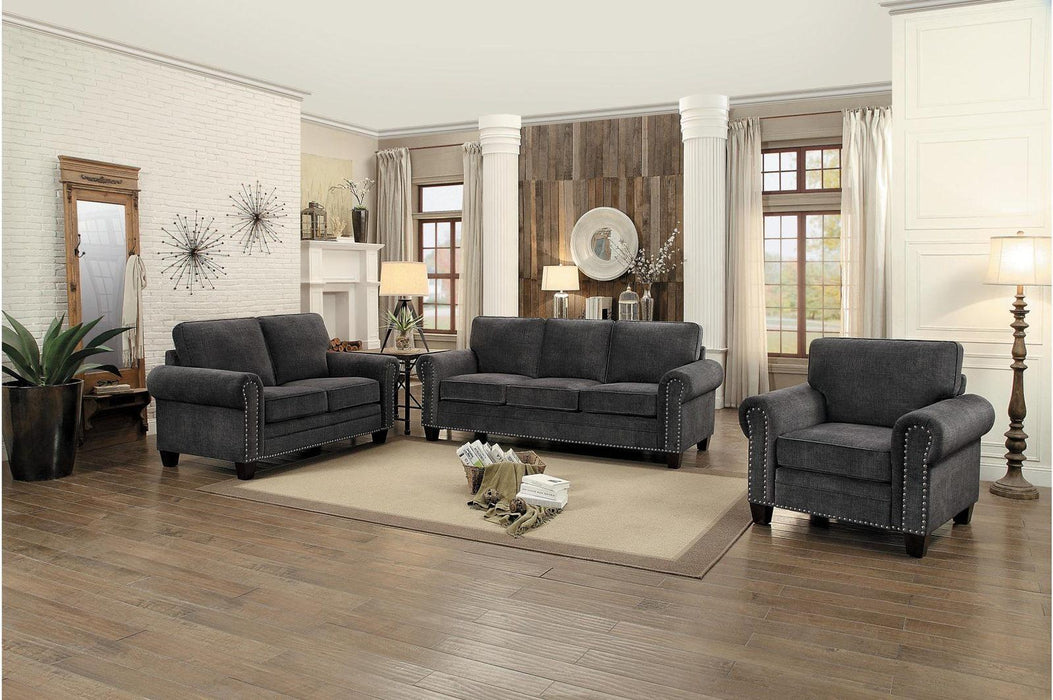 Cornelia Chair in Dark Gray 8216DG-1 - Home Discount Furniture - NJ-linden