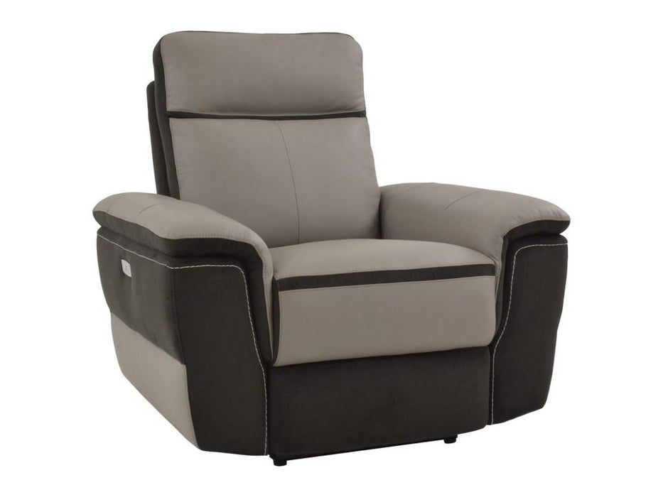 Laertes Power Reclining Chair in Taupe Gray 8318-1PW - Home Discount Furniture - NJ-linden