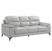 Mischa Sofa in Silver Gray 9514SVE-3 - Home Discount Furniture - NJ-linden